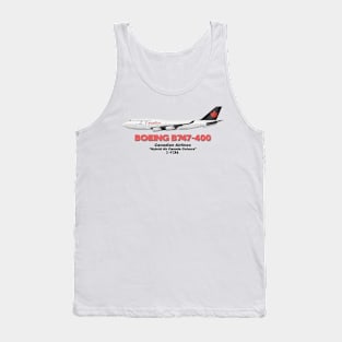 Boeing B747-400 - Canadian Airlines "Hybrid Air Canada Colours" Tank Top